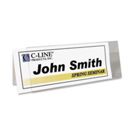 C-LINE PRODUCTS C-Line Products- Inc. CLI87517 Scored Tent Inserts- 8-.50in.x11in.- White CLI87517